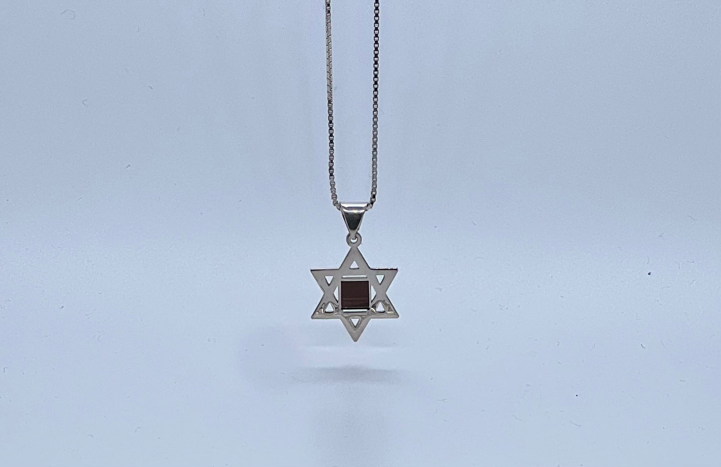 David's defender's necklace with nano tin