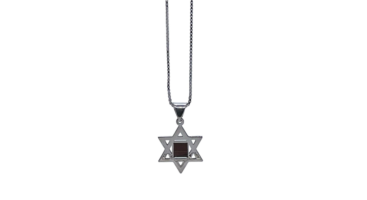 סט מגן דוד עם ננו תנ״ך