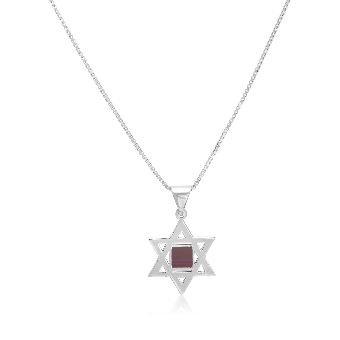 David's defender's necklace with nano tin