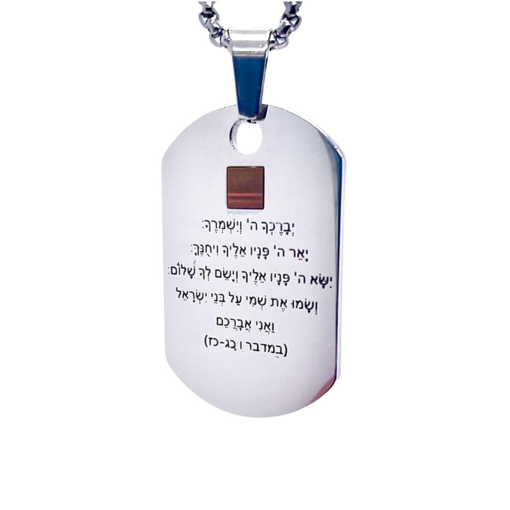 דיסקית עם ברכת הכהנים וננו תנ"ך
