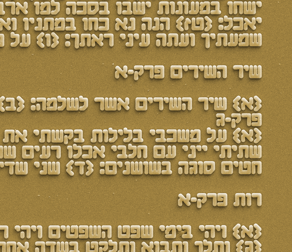 צמיד נתנאל משובץ ננו תנ"ך