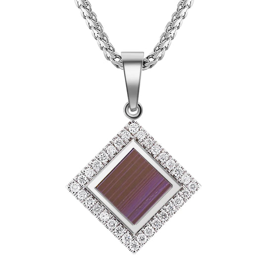 מעוין 14 קראט משובץ יהלומים וננו תנ"ך