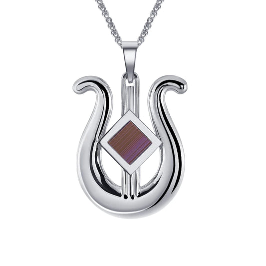 נבל דוד זהב משובץ ננו תנ"ך