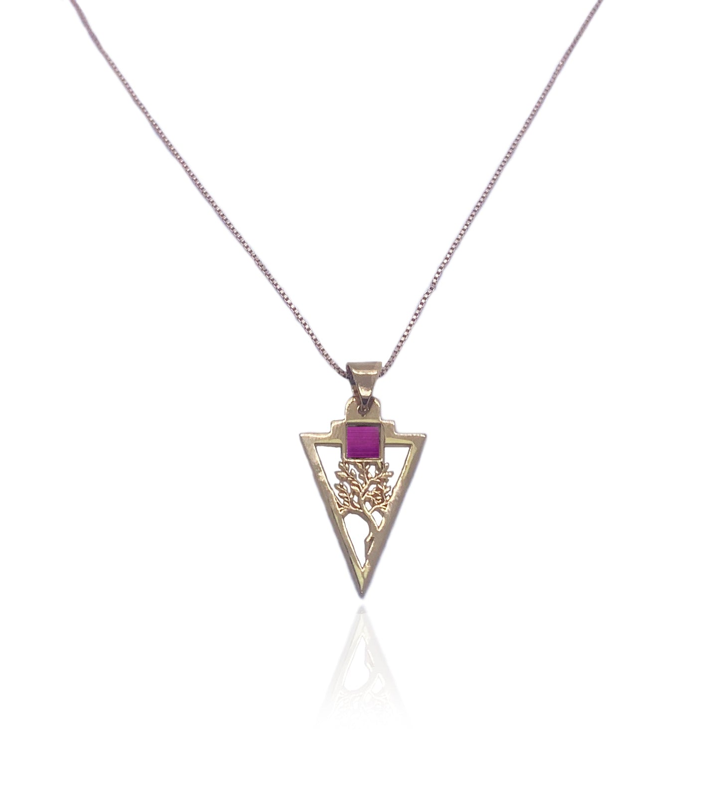 משולש עץ החיים לגבר משובץ ננו תנ"ך