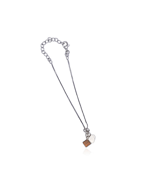 צמיד כסף צ'ארם מעויין עדין משובץ ננו תנ"ך