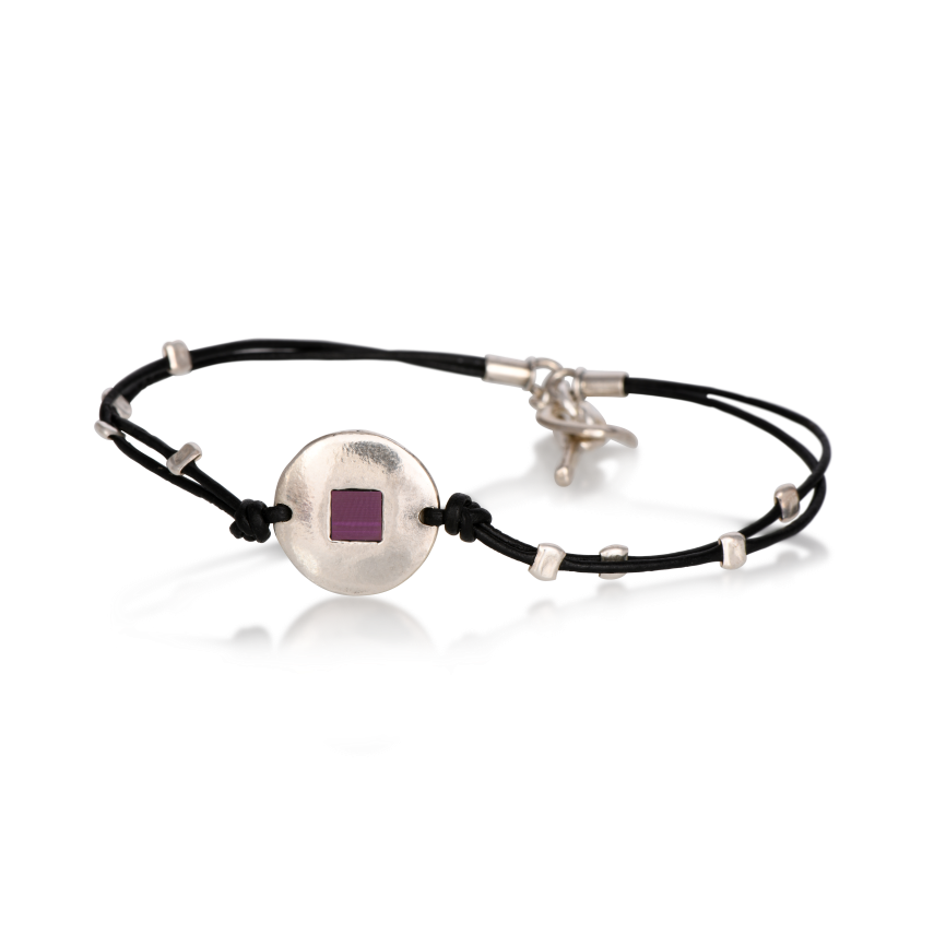 צמיד חום כהה ננו תנ"ך